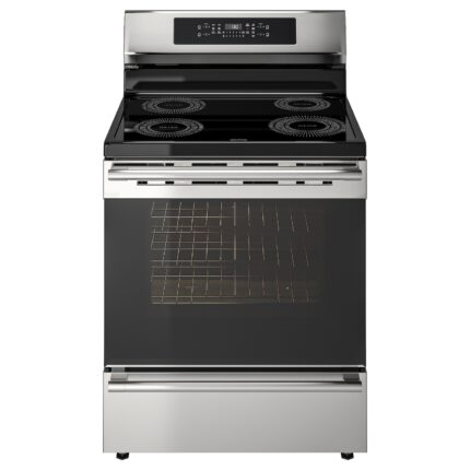 TVÄRSÄKER Horno+estufa de inducción - acero inoxidable