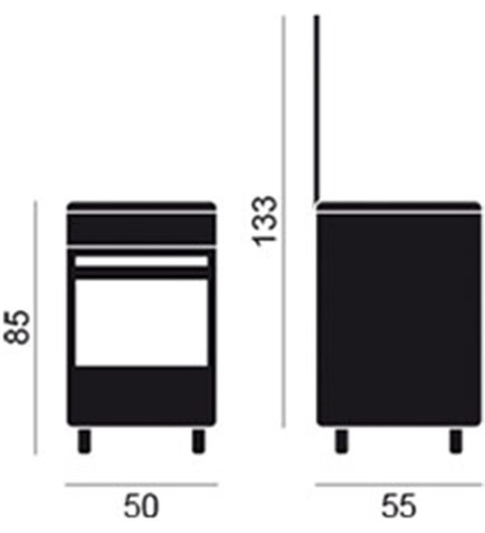 Vitrokitchen CB5530IB Combos conjuntos