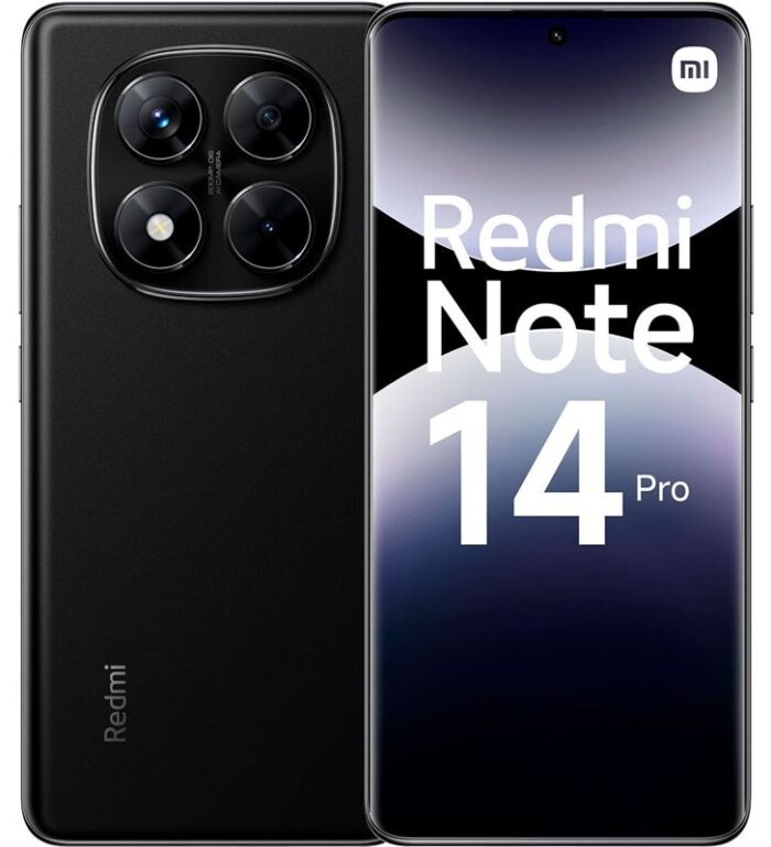 Xiaomi 31302 redmi note14 pro 4g negro medianoche / 8+256gb / 6.67'' amoled 120hz full hd+